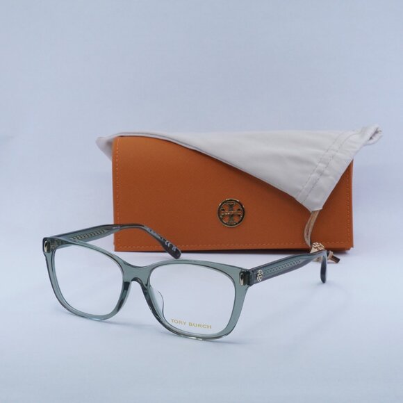 🕶️ New Tory Burch TY2136U 1941 Eyeglasses - Transparent Sage Frame - Picture 10 of 10